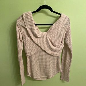 Free People Knit Off the Shoulder Sweater
